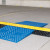 TRAFFIC-LINE Wheelchair Ramps for Large Cable/Hose Ramps - Recycled Blue Rubber - Pack of 2 - Size 744 x 880 x 75