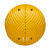 TOPSTOPer Speed Reduction Bumps - 500mm Diameter x 70mmH - Fixings Included - Yellow