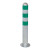 TRAFFIC-LINE EV Charging Point Protection Bollards (Diameter: 108mm) - Hot Dip Galvanised & Powder Coated White