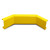 BLACK BULL Impact Guard Rails - Internal Corner Rail - Powder Coated - Yellow