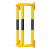 TRAFFIC-LINE External Pipe Protectors - Outdoor Use - Wall Mounted - Yellow/Black
