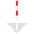 TRAFFIC-LINE Barrier Post (70 x 70mm)