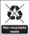 Non Recyclable Waste - 200 x 300mm