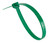Green Nylon Cable Ties (Pack of 100)