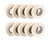 White PVC Electrical Insulation Tape (Pack of 10)