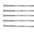 Silver / Grey Printed Cable Ties (Pack of 1000)