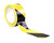 Black / Yellow Adhesive Hazard Warning Floor Tape, 50mm x 33m