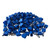 Blue Cord End Twin Wire Terminals (Pack of 100)
