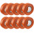 Orange PVC Electrical Insulation Tape (Pack of 10)