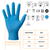 Blue Teknik Nitrile Examination Gloves - Powder-Free (Box of 100)
