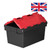 54L Attached Lid Container (600L x 400W x 320H mm)