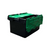 80L Extra Large Attached Lid Container (710L x 460W x 368H mm)