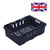35L Heavy Duty Stacking Nesting Crate (600L x 400W x 199H mm)