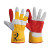 Power Plus Split Leather Double Palm Rigger Gloves (10 Pairs)