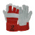 Leather, Heavy Duty Rubbersied Cuff Rigger Gloves (10 Pairs)