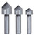 Countersink Drill Bit Set (10mm, 12mm, 16mm)