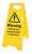 Parking here could endanger a child's life (free-standing floor sign) - Safety Sign