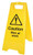 Caution Men At Work (Free-Standing Floor Sign) - Safety Sign