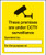 These premises are under CCTV surveillance - Safety Sign