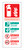 Alcohol resistant foam extinguisher identification Vertical - Safety Sign