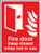 Fire Door Keep Closed When Not In Use - Safety Sign