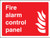 Fire alarm control panel - Safety Sign
