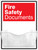 Fire Safety Document Holder on 10mm Foam PVC 440x600mm - Safety Sign