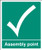 Assembly point - Safety Sign