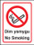 Welsh No Smoking - Safety Sign