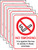 No smoking English Law (pack of 5) RP A5 - Safety Sign
