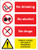 No smoking, alcohol, drugs.  Failure to comply will result in disciplinary procedures - Safety Sign