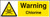 Warning chlorine - Safety Sign