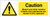 Caution Bleach and other harmful irritants and substances are stored in this cupboard - Safety Sign