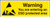 Warning you are entering an ESD protected area - Safety Sign