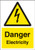 Danger electricity - A4 rp - Safety Sign