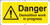 Danger Demolition work in progress banner c/w eyelets - Safety Sign