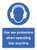 Use ear protectors when operating machine - Safety Sign