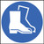 Safety boots symbol - Safety Sign