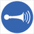 Sound horn symbol - Safety Sign
