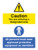 Designated area all persons must wear approved PPE - Safety Sign