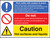 Work Safety With Cookers & Ovens - Safety Sign
