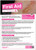 First aid burns 420x594mm poster