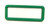 Suspended frame 300x100mm green c/w kit