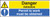Danger asbestos permit to work must be obtained