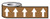 Pipeline ID White Arrows on Brown (06C39) 50mm x 33M - Safety Sign