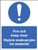 Fire exit keep clear (English/polish) - Safety Sign