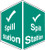 Spill station - projecting sign - Safety Sign