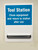 Tool Station Shadow Board with 360mm magnetic aluminium rail, 440x600mm 10mm foam pvc
