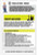 6S Sweep & Shine Actions Information Poster 400x600mm rigid plastic - Safety Sign
