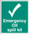 Emergency oil spill kit